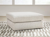 Kestrie - Oversized Accent Ottoman - Feathered