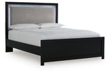 Maeling - Upholstered Panel Bed