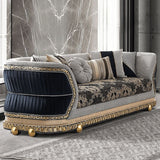 HD-9013 - Sofa - Black / Gray