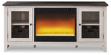 Dorrinson - TV Stand With Fireplace Insert