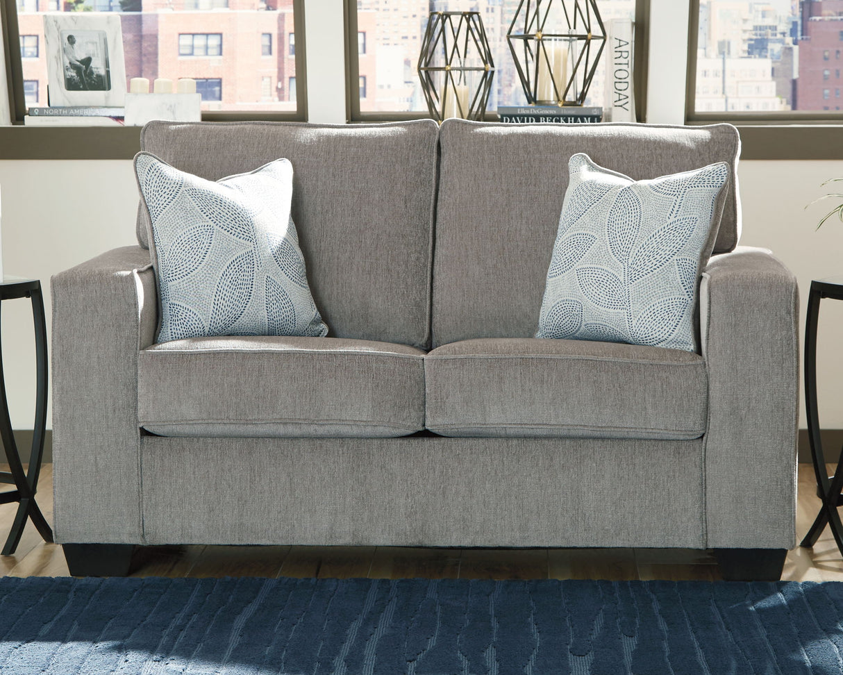 Altari - Loveseat - Alloy