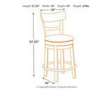 Pinnadel - Swivel Barstool