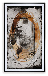 Clefting - Wall Art - Black / Caramel / Tan