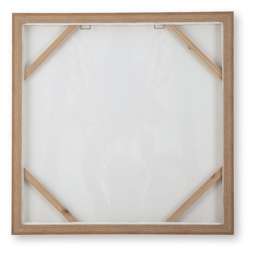 Landerton - Wall Art - Brown / Blue / White