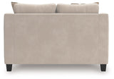 Willarae - Loveseat - Taupe