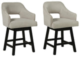 Tallenger - Upholstered Swivel Barstool (Set of 2)