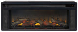 Entertainment Accessories - Fireplace Insert - Rectangular - Black