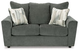 Stairatt - Loveseat - Gravel