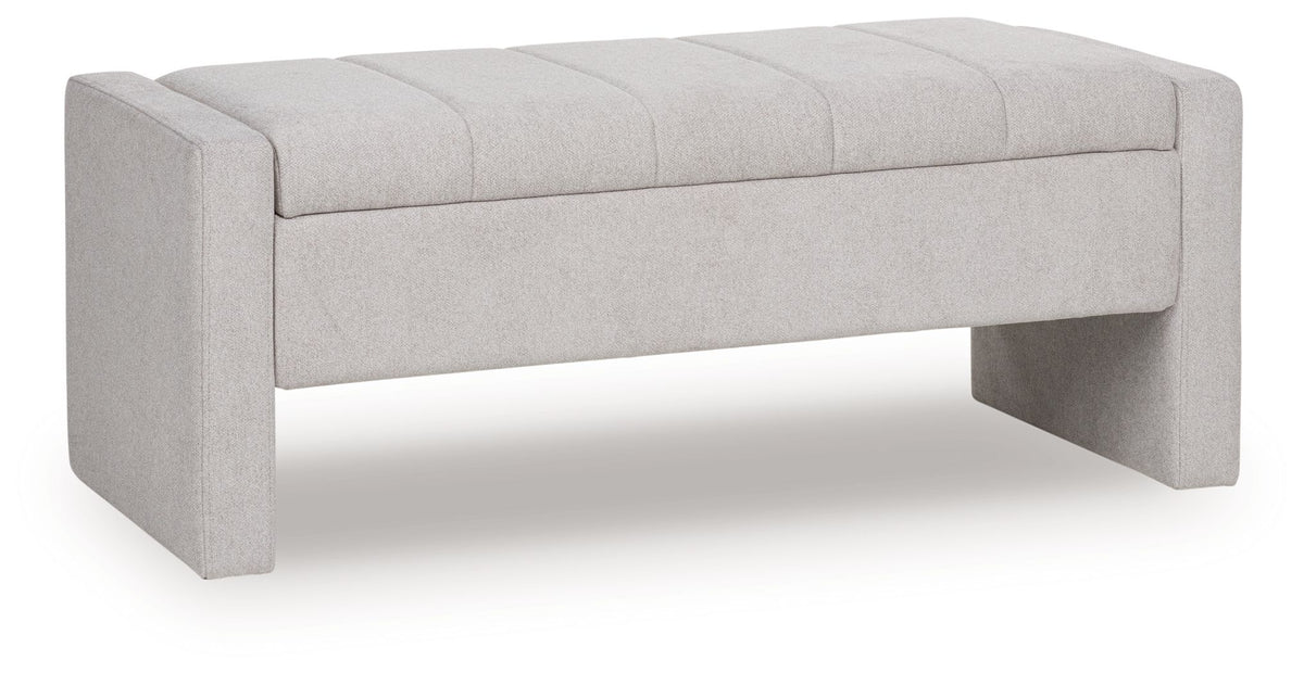 Akselman - Storage Bench - Gray
