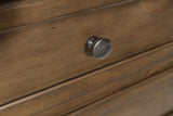 Feddinger - Dresser And Mirror - Medium Brown