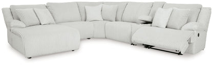 Top Tier - 6 Piece Reclining Sectional