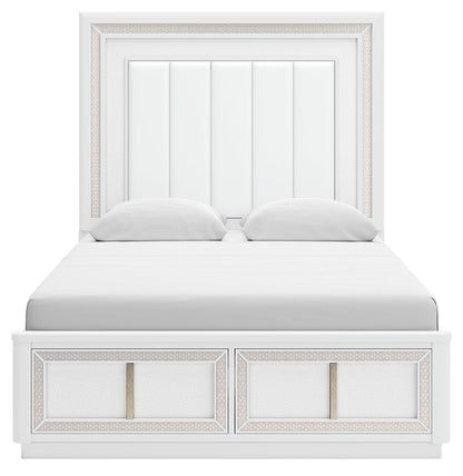 Chalanna - Upholstered Storage Bed