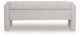 Akselman - Storage Bench - Gray