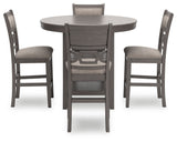 Wrenning - Drm Counter Table Set (Set of 5) - Gray