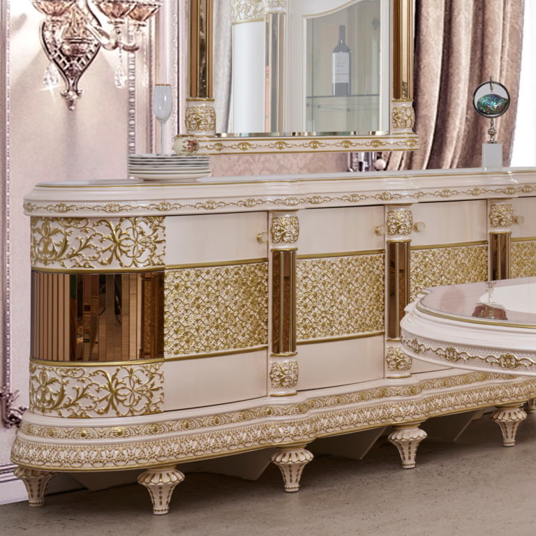 HD-9022 - Buffet - Pearl / Gold