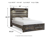 Drystan - Panel Bed