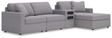 Modmax - Sectional - Granite