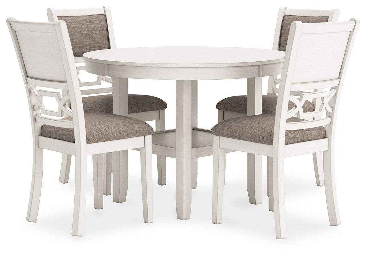 Erinberg - Dining Room Table Set (Set of 5) - Antique White