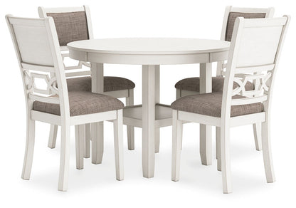 Erinberg - Dining Room Table Set (Set of 5) - Antique White