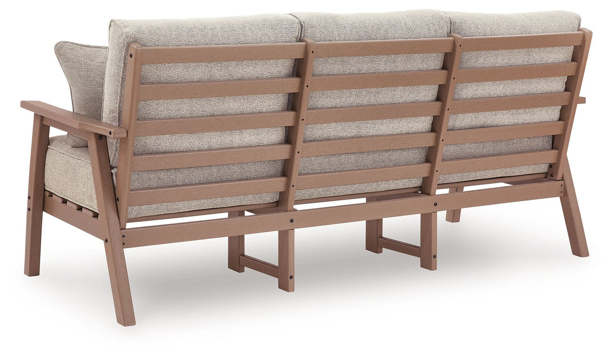 Grover Beach - Sofa With Cushion - Driftwood