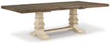 Bolanburg - Extension Dining Table - Brown / Beige