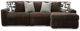 Midnight-Madness - Sectional - Chocolate
