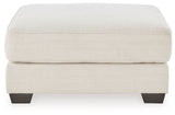Lerenza - Oversized Accent Ottoman - Birch