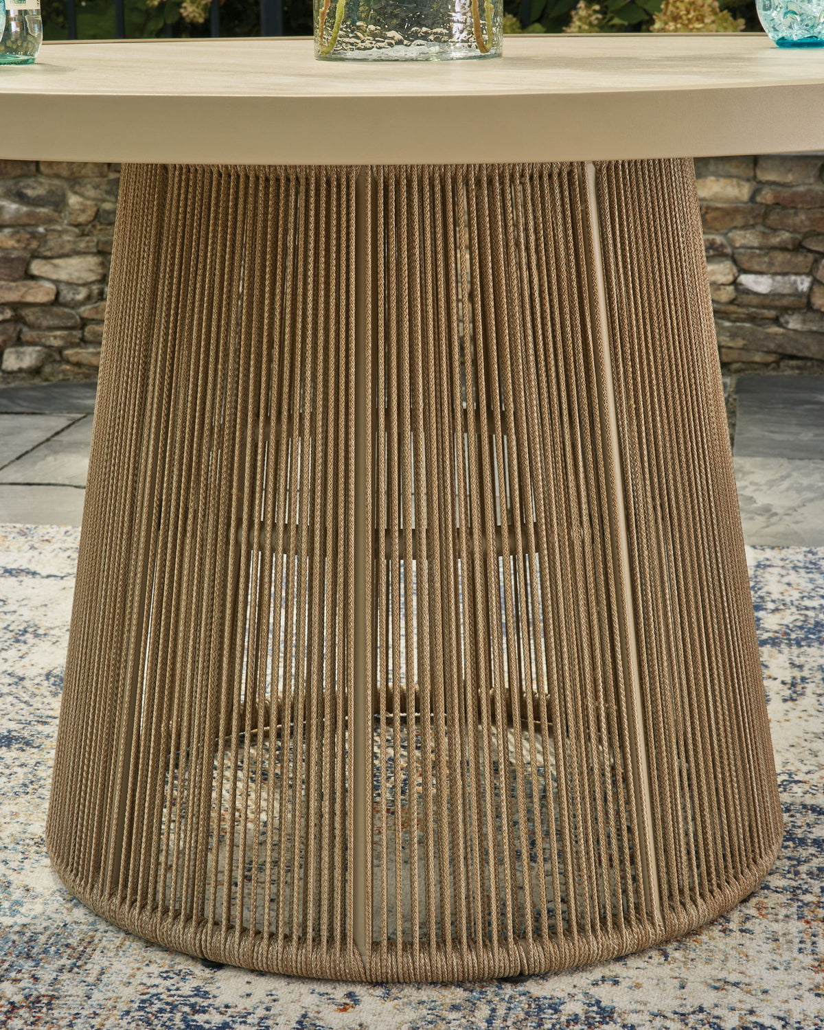 Orchard Beach - Outdoor Dining Table - Beige