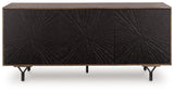 Lavinmont - Accent Cabinet - Multi Brown