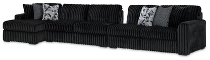 Midnight-Madness - 3 Piece Sectional