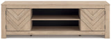 Cayboni - LG TV Stand With Fireplace Option