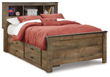 Trinell - Bookcase Bed With Storage