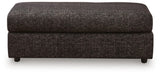 Lentiz - Oversized Accent Ottoman - Onyx