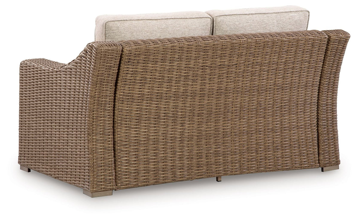 Laguna Heights - Loveseat With Cushion - Beige