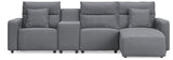Modmax II - Reclining Sectional - Salt And Pepper