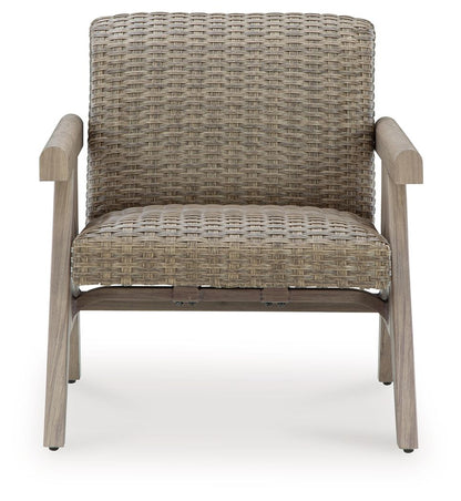 Cliff Trails - Rocking Lounge Chair - Beige