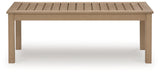 Hallow Creek - Rectangular Cocktail Table - Driftwood